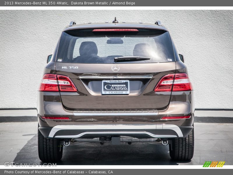Dakota Brown Metallic / Almond Beige 2013 Mercedes-Benz ML 350 4Matic