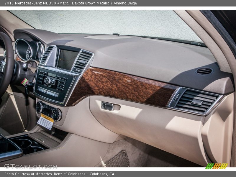 Dakota Brown Metallic / Almond Beige 2013 Mercedes-Benz ML 350 4Matic