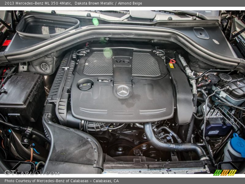 Dakota Brown Metallic / Almond Beige 2013 Mercedes-Benz ML 350 4Matic