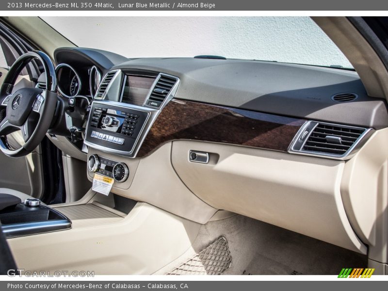 Lunar Blue Metallic / Almond Beige 2013 Mercedes-Benz ML 350 4Matic