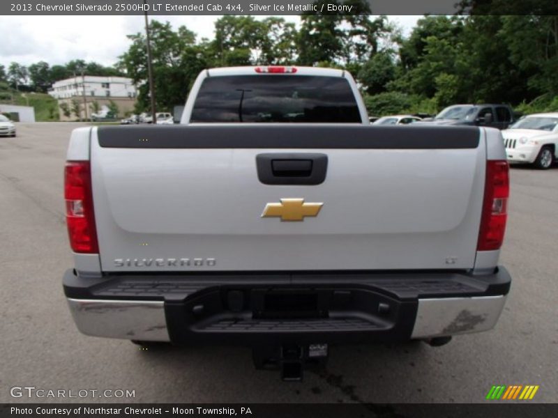 Silver Ice Metallic / Ebony 2013 Chevrolet Silverado 2500HD LT Extended Cab 4x4