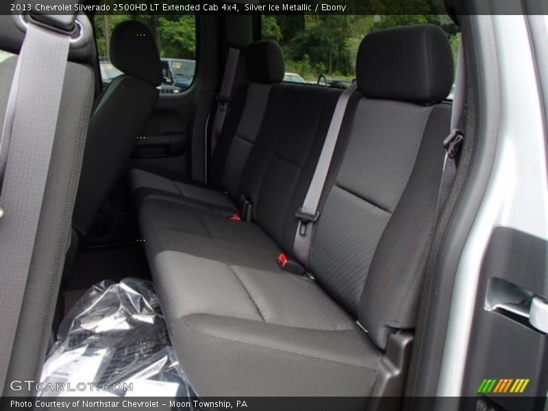 Silver Ice Metallic / Ebony 2013 Chevrolet Silverado 2500HD LT Extended Cab 4x4