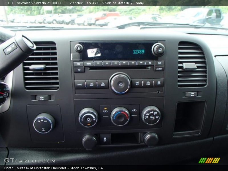Silver Ice Metallic / Ebony 2013 Chevrolet Silverado 2500HD LT Extended Cab 4x4