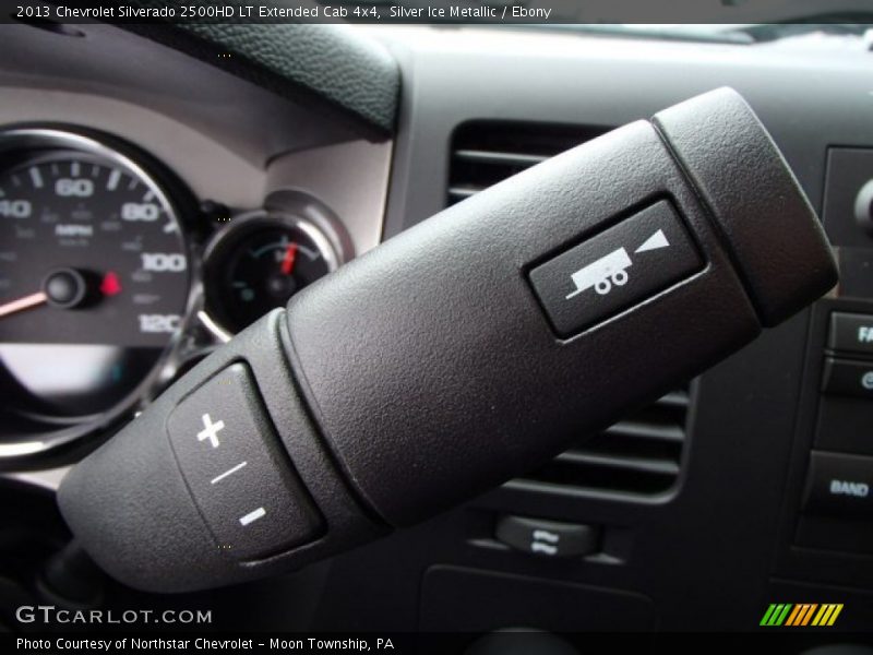 Silver Ice Metallic / Ebony 2013 Chevrolet Silverado 2500HD LT Extended Cab 4x4