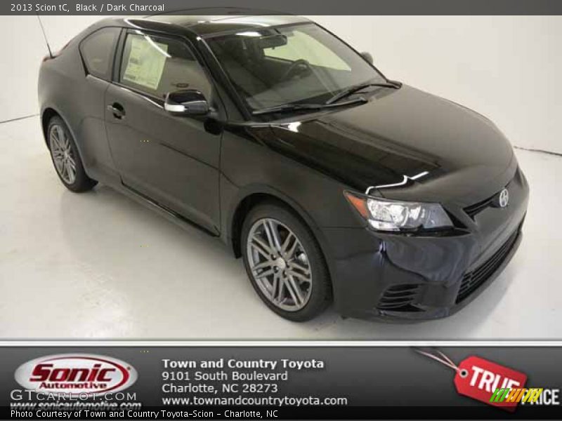 Black / Dark Charcoal 2013 Scion tC