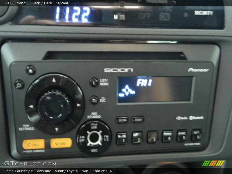 Black / Dark Charcoal 2013 Scion tC