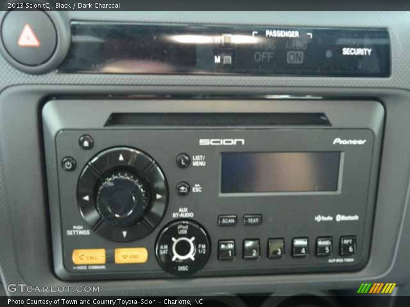 Black / Dark Charcoal 2013 Scion tC