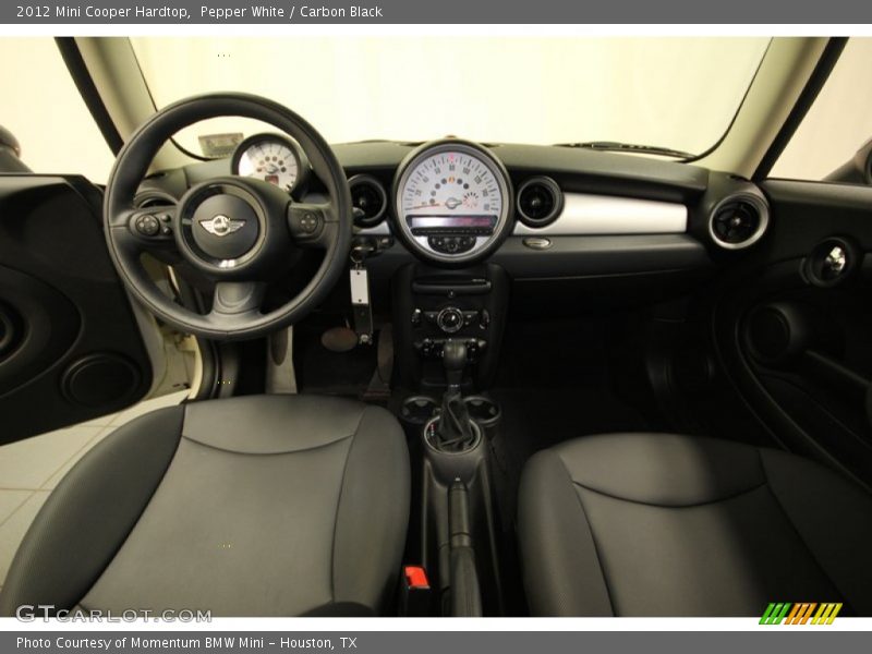 Pepper White / Carbon Black 2012 Mini Cooper Hardtop