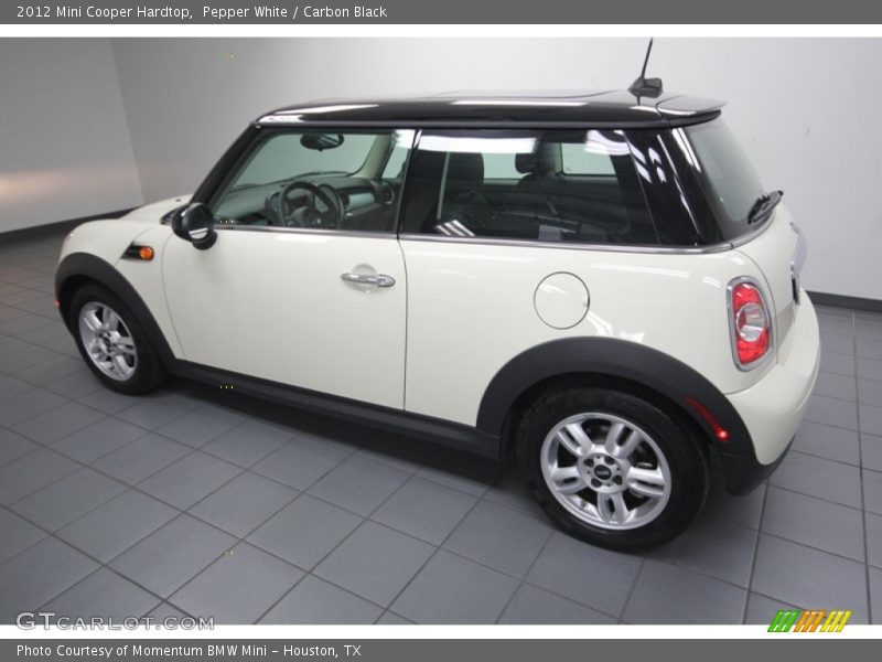 Pepper White / Carbon Black 2012 Mini Cooper Hardtop
