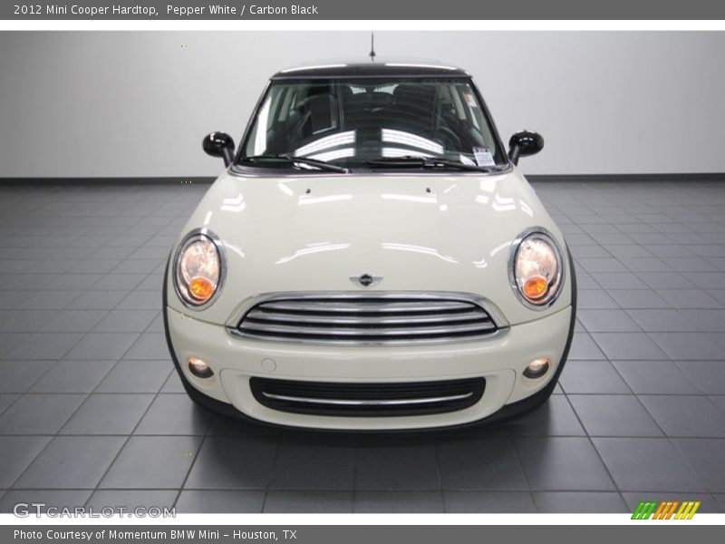 Pepper White / Carbon Black 2012 Mini Cooper Hardtop