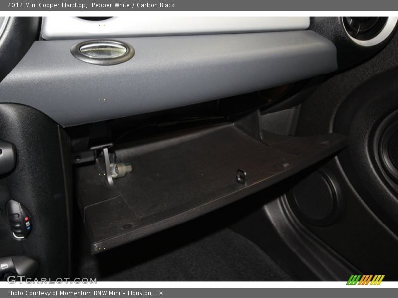 Pepper White / Carbon Black 2012 Mini Cooper Hardtop