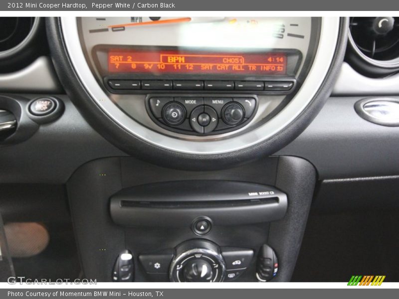 Pepper White / Carbon Black 2012 Mini Cooper Hardtop