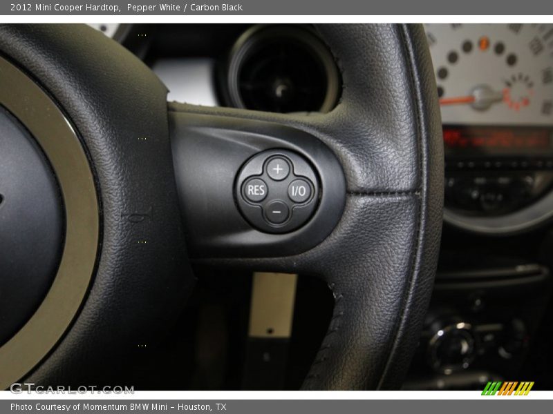 Pepper White / Carbon Black 2012 Mini Cooper Hardtop