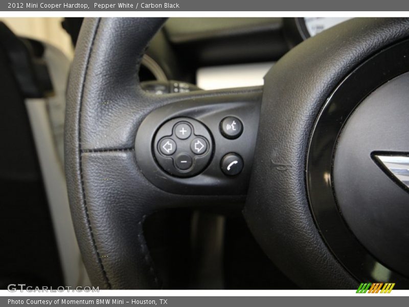 Pepper White / Carbon Black 2012 Mini Cooper Hardtop