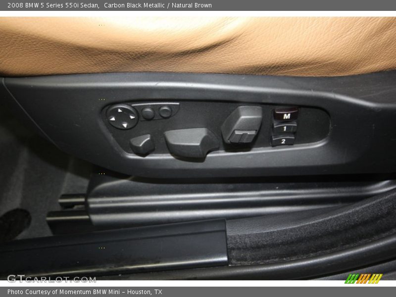 Controls of 2008 5 Series 550i Sedan