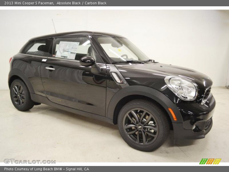 Absolute Black / Carbon Black 2013 Mini Cooper S Paceman