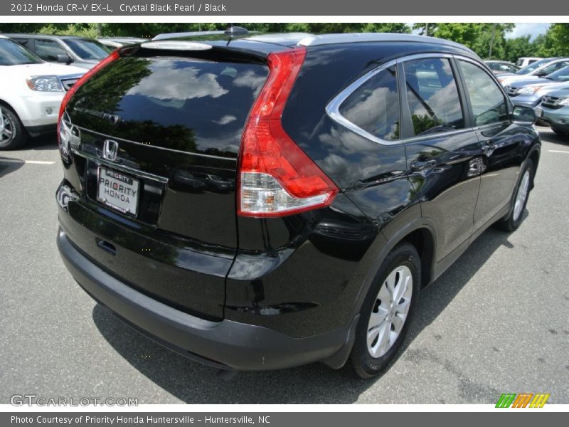 Crystal Black Pearl / Black 2012 Honda CR-V EX-L
