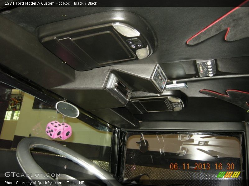 Black / Black 1931 Ford Model A Custom Hot Rod