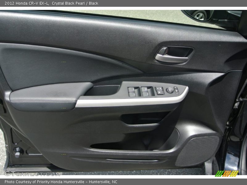 Crystal Black Pearl / Black 2012 Honda CR-V EX-L