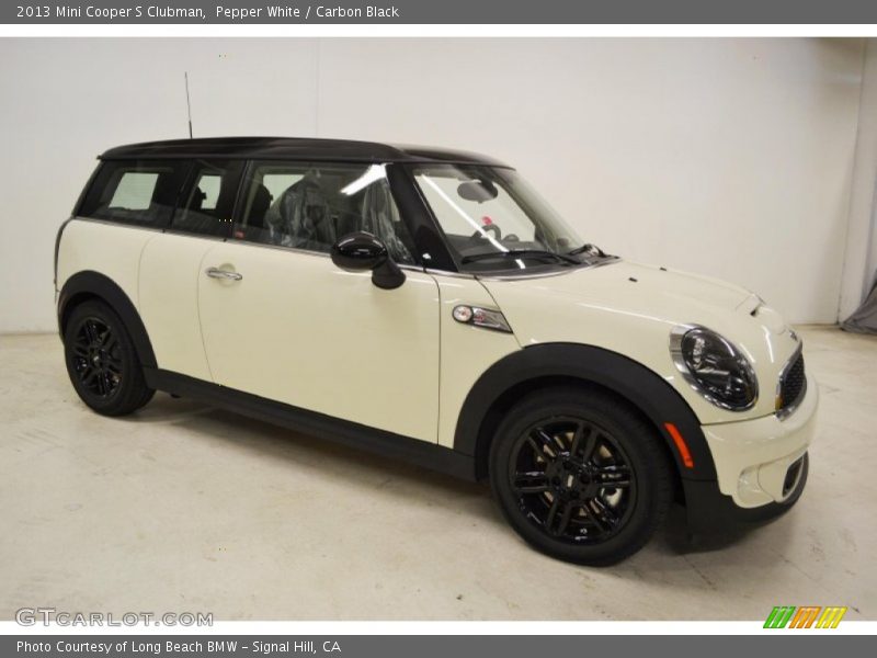 Pepper White / Carbon Black 2013 Mini Cooper S Clubman
