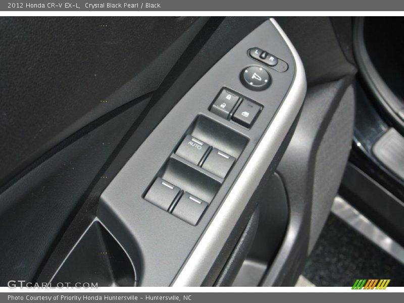 Crystal Black Pearl / Black 2012 Honda CR-V EX-L