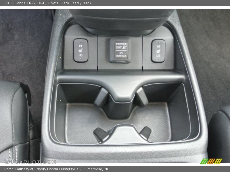 Crystal Black Pearl / Black 2012 Honda CR-V EX-L