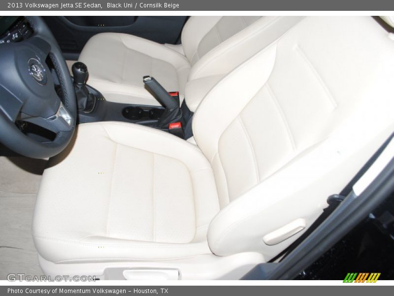 Black Uni / Cornsilk Beige 2013 Volkswagen Jetta SE Sedan