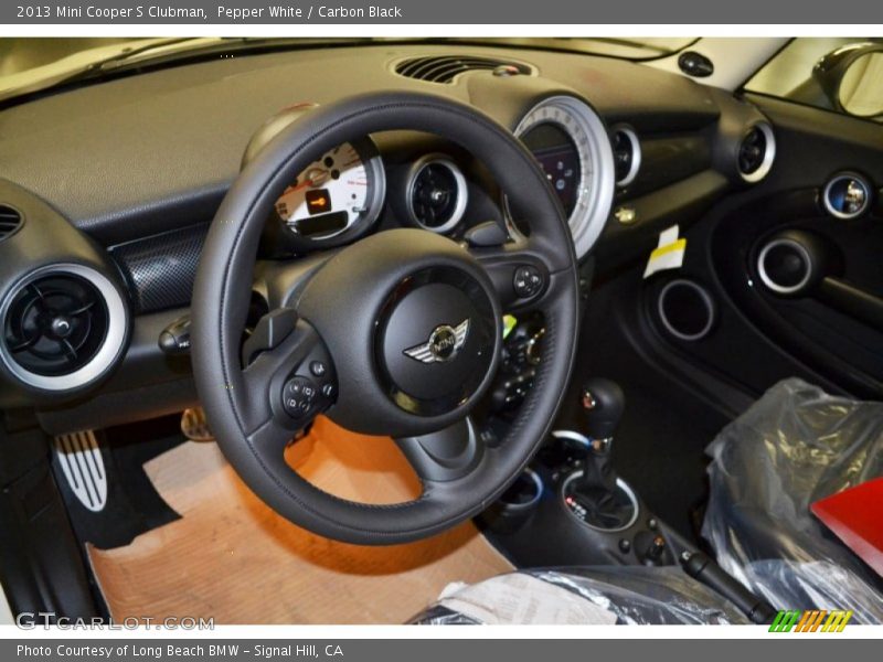 Pepper White / Carbon Black 2013 Mini Cooper S Clubman
