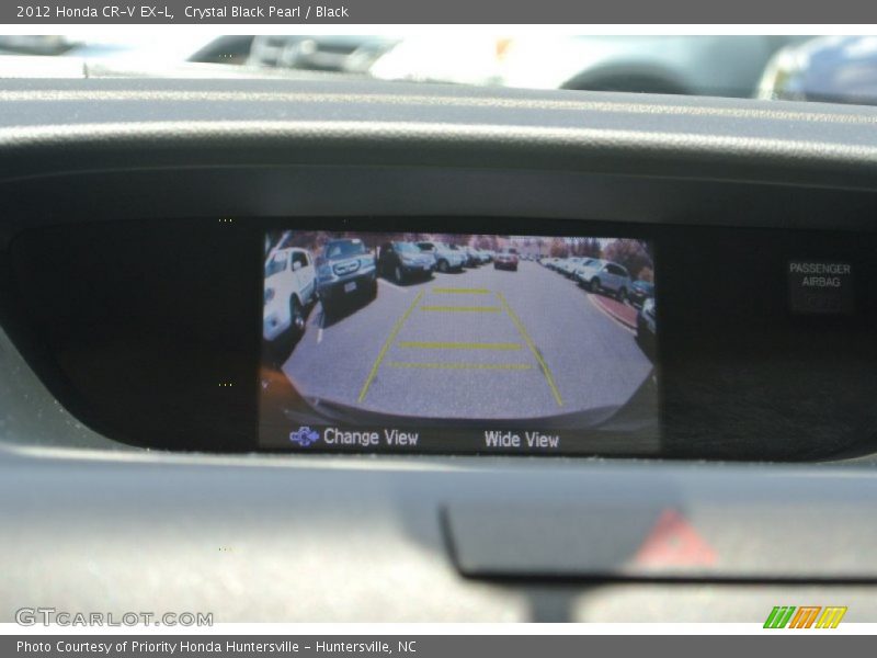 Crystal Black Pearl / Black 2012 Honda CR-V EX-L