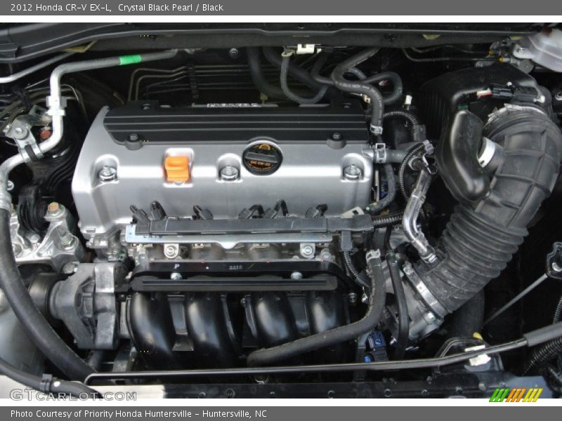 Crystal Black Pearl / Black 2012 Honda CR-V EX-L