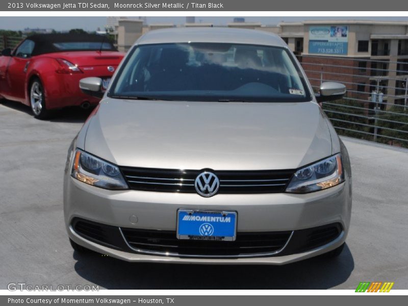 Moonrock Silver Metallic / Titan Black 2013 Volkswagen Jetta TDI Sedan