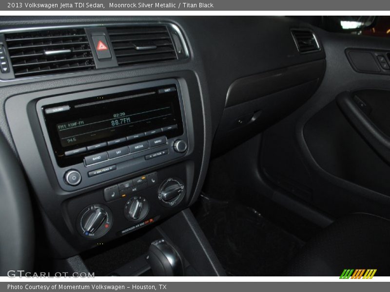 Moonrock Silver Metallic / Titan Black 2013 Volkswagen Jetta TDI Sedan