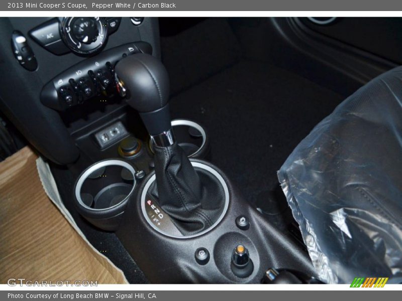 Pepper White / Carbon Black 2013 Mini Cooper S Coupe
