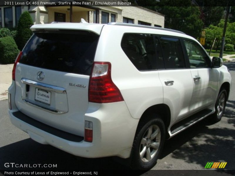 Starfire White Pearl / Ecru/Auburn Bubinga 2011 Lexus GX 460 Premium