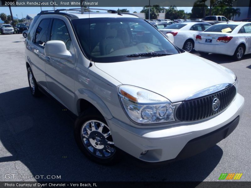 Frost White / Neutral 2006 Buick Rendezvous CXL