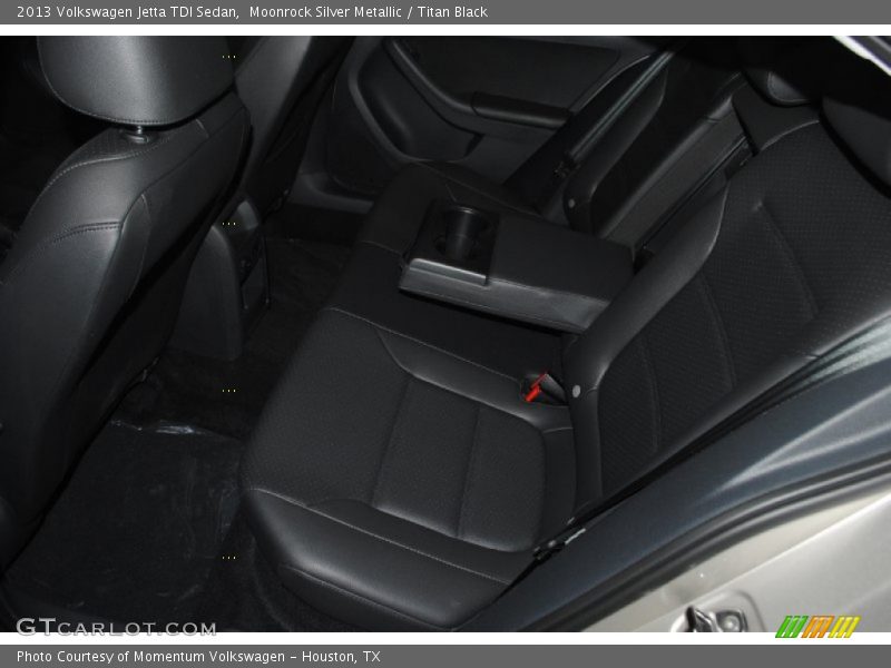 Moonrock Silver Metallic / Titan Black 2013 Volkswagen Jetta TDI Sedan