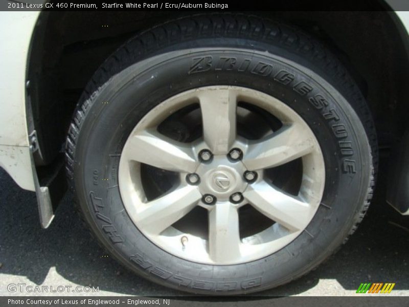 Starfire White Pearl / Ecru/Auburn Bubinga 2011 Lexus GX 460 Premium