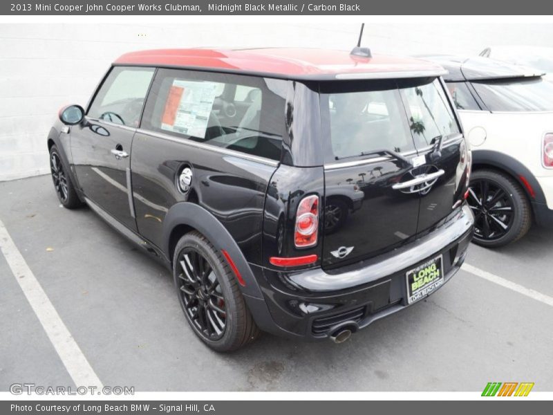 Midnight Black Metallic / Carbon Black 2013 Mini Cooper John Cooper Works Clubman