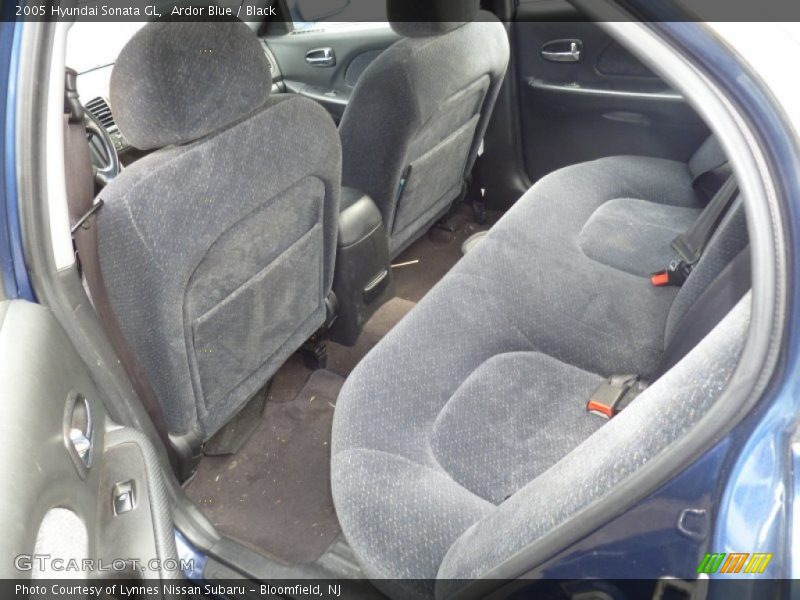 Ardor Blue / Black 2005 Hyundai Sonata GL