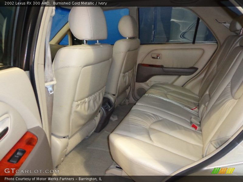Burnished Gold Metallic / Ivory 2002 Lexus RX 300 AWD