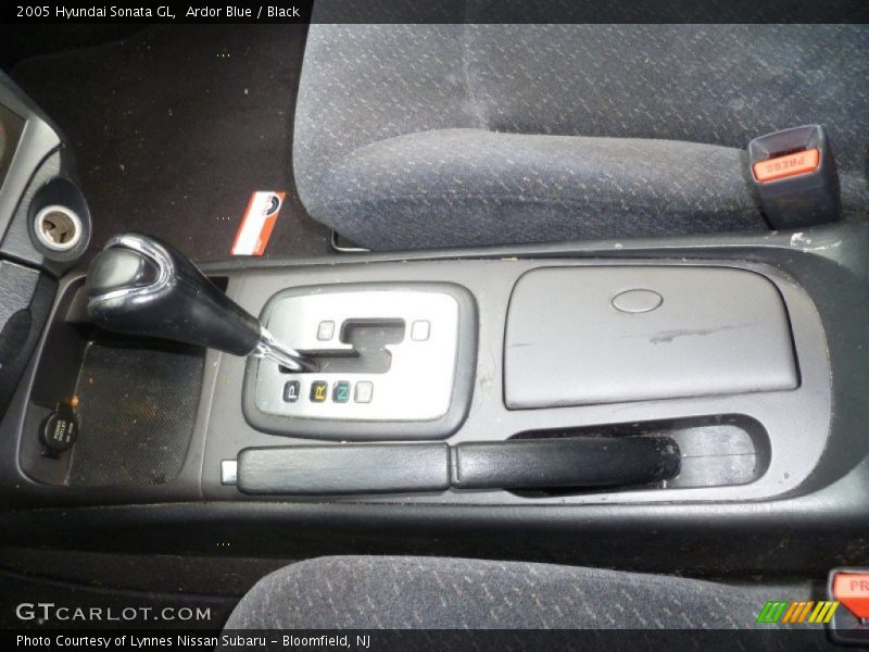 Ardor Blue / Black 2005 Hyundai Sonata GL