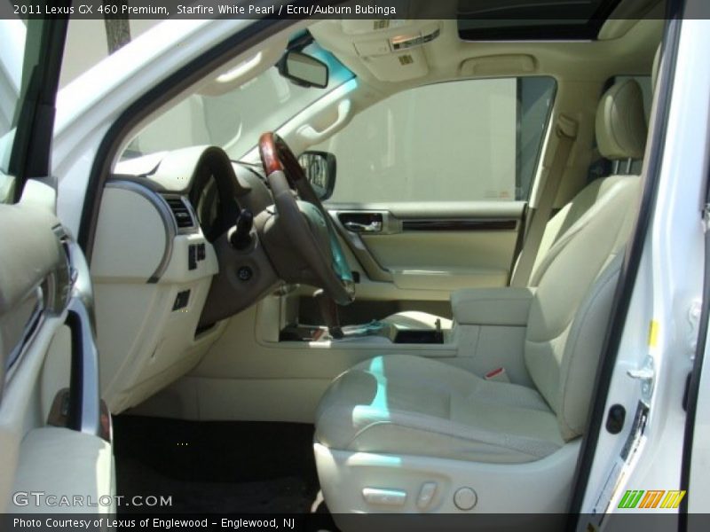 Front Seat of 2011 GX 460 Premium