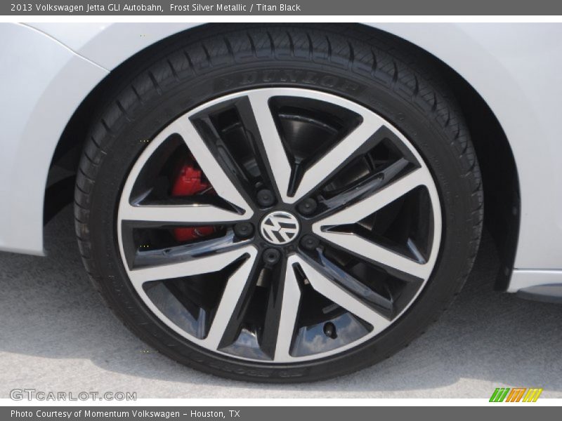 Frost Silver Metallic / Titan Black 2013 Volkswagen Jetta GLI Autobahn