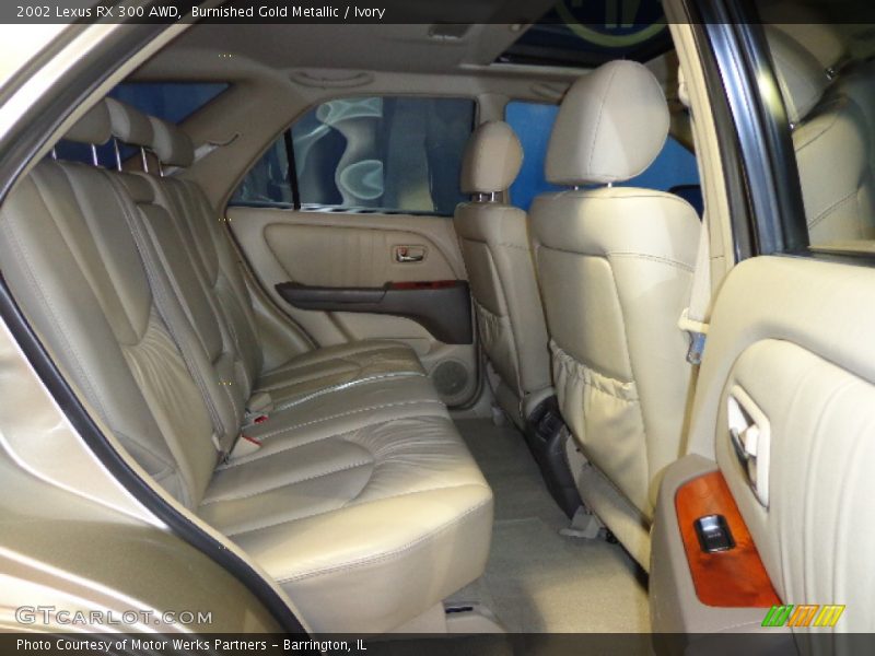 Burnished Gold Metallic / Ivory 2002 Lexus RX 300 AWD