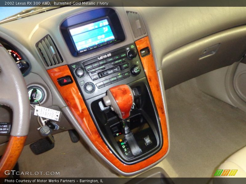 Controls of 2002 RX 300 AWD
