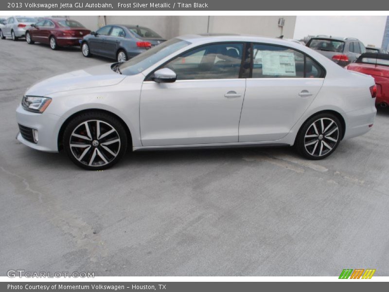 Frost Silver Metallic / Titan Black 2013 Volkswagen Jetta GLI Autobahn