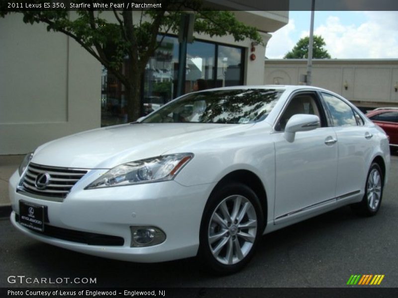 Starfire White Pearl / Parchment 2011 Lexus ES 350