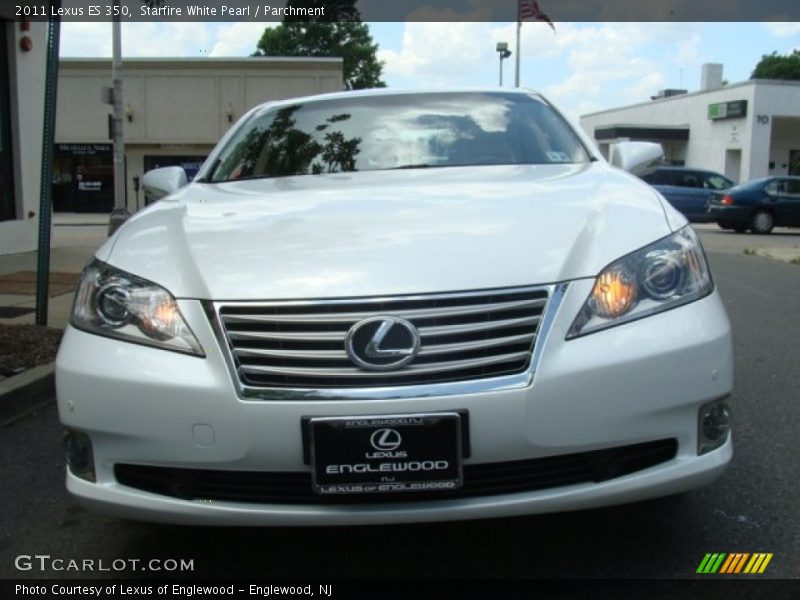 Starfire White Pearl / Parchment 2011 Lexus ES 350