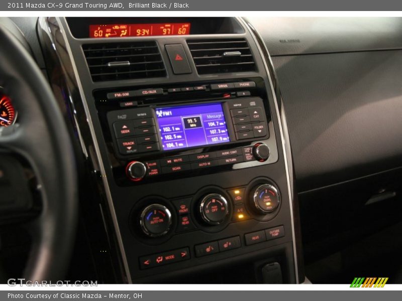 Brilliant Black / Black 2011 Mazda CX-9 Grand Touring AWD
