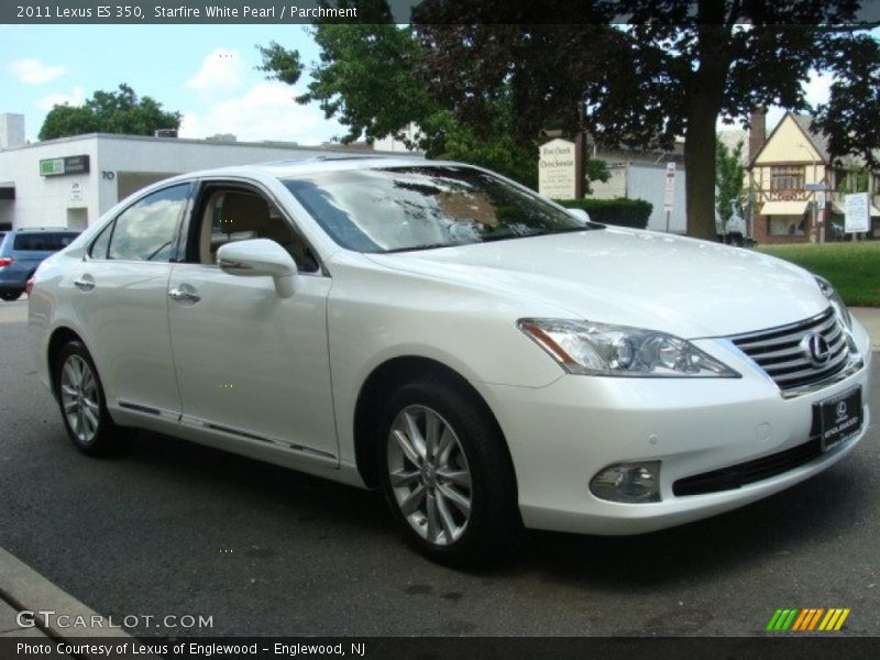 Starfire White Pearl / Parchment 2011 Lexus ES 350